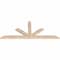 Ekena Millwork Saratoga Smooth Timber Gable Bracket, Douglas Fir, 60"W x 25"H x 1 1/2"D x 3 1/2"F, 10/12 Pitch GBW060X25X0204SAR00SDF - alternate 2